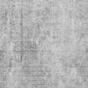 HomeRoots 5' Abstract Gray Silver Charcoal Area Rug - Stylish, Washable, Durable for Indoor & Outdoor Use 5' X 8' 580257