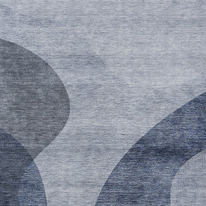 Homeroots 3' Beige And Chocolate Abstract Washable Area Rug – Perfect For Indoor And Outdoor Spaces! 10' X 14' Polyester 580291