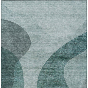 Homeroots 3' Beige And Chocolate Abstract Washable Area Rug – Perfect For Indoor And Outdoor Spaces! 3' X 5' Polyester 580292