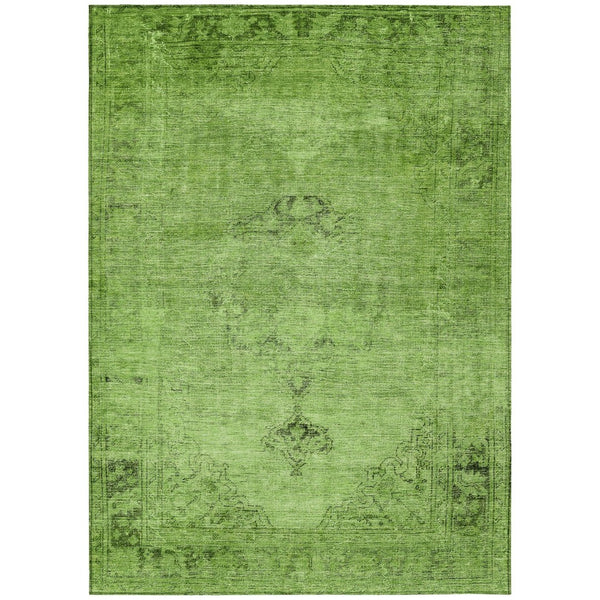 HomeRoots 5' Timeless Oriental Style Washable Area Rug for Indoor and Outdoor Use - Durable, Easy Care Design 8' X 10' 580319