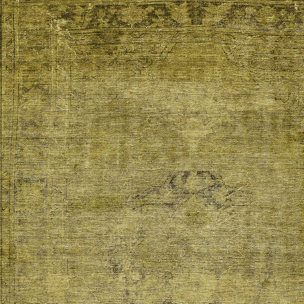 HomeRoots 5' Elevate Your Space with a Durable Gold Brown Oriental Washable Area Rug for Indoor & Outdoor Use 10' X 14' 580345