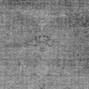 HomeRoots 5' Stylish Gray Silver Charcoal Oriental Washable Area Rug for Indoor and Outdoor Versatility 5' X 8' 580347