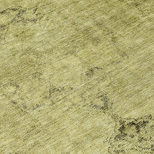 HomeRoots 5' Elegant Khaki Brown and Taupe Oriental Washable Area Rug for Indoor and Outdoor Use 8' Round 580354
