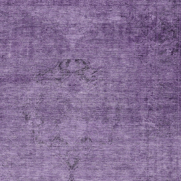 HomeRoots 9' Elegant Purple Eggplant and Lavender Oriental Area Rug - Durable, Washable, Indoor/Outdoor Style 9' X 12' 580362