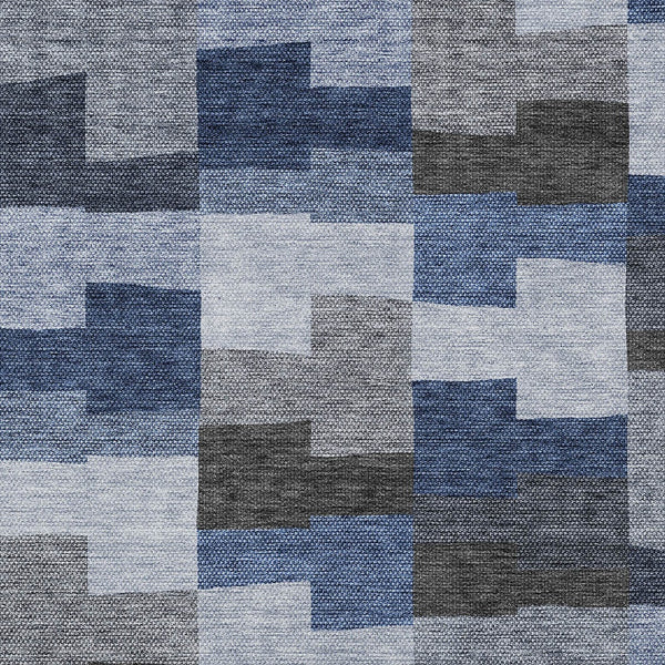 Homeroots 3' Stylish Beige Ivory And Brown Geometric Washable Area Rug For Indoor Outdoor Spaces 3' X 5' Polyester 580382