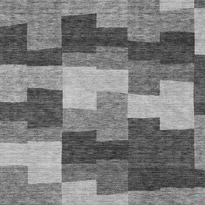 Homeroots 3' Stylish Beige Ivory And Brown Geometric Washable Area Rug For Indoor Outdoor Spaces 5' X 8' Polyester 580389