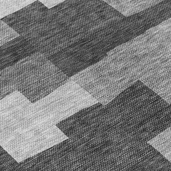 Homeroots 3' Stylish Beige Ivory And Brown Geometric Washable Area Rug For Indoor Outdoor Spaces 8' Round Polyester 580390