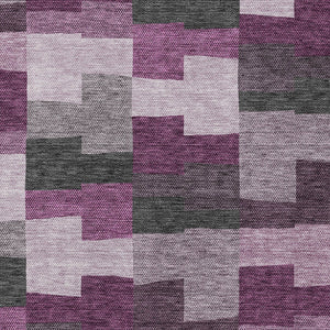 Homeroots 3' Stylish Beige Ivory And Brown Geometric Washable Area Rug For Indoor Outdoor Spaces 10' X 14' Polyester 580399