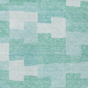 Homeroots 3' Stylish Beige Ivory And Brown Geometric Washable Area Rug For Indoor Outdoor Spaces 10' X 14' Polyester 580417