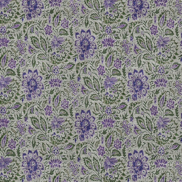 Homeroots 3' Green Floral Washable Area Rug - Stain Resistant, Durable Design For Indoor & Outdoor Spaces 3' X 5' Polyester 580454