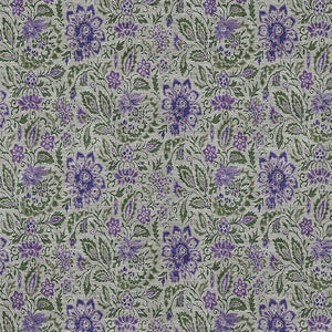 Homeroots 3' Green Floral Washable Area Rug - Stain Resistant, Durable Design For Indoor & Outdoor Spaces 8' X 10' Polyester 580457