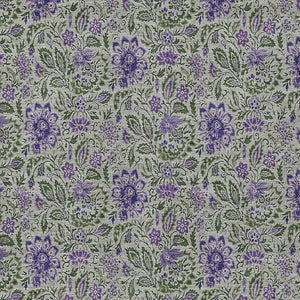 Homeroots 3' Green Floral Washable Area Rug - Stain Resistant, Durable Design For Indoor & Outdoor Spaces 9' X 12' Polyester 580458