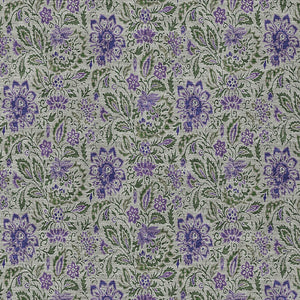 Homeroots 3' Green Floral Washable Area Rug - Stain Resistant, Durable Design For Indoor & Outdoor Spaces 10' X 14' Polyester 580459