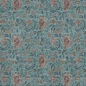 Homeroots 3' Green Floral Washable Area Rug - Stain Resistant, Durable Design For Indoor & Outdoor Spaces 3' X 5' Polyester 580478