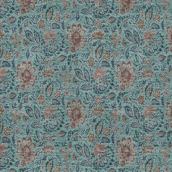 Homeroots 3' Green Floral Washable Area Rug - Stain Resistant, Durable Design For Indoor & Outdoor Spaces 9' X 12' Polyester 580482