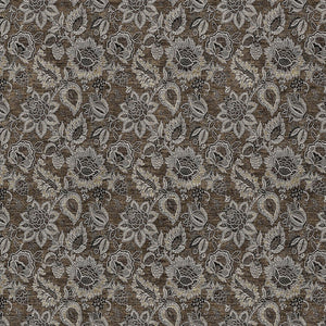 Homeroots 3' Denim Blue Floral Washable Area Rug – Perfect For Indoor And Outdoor Spaces, Durable & Stylish 5' X 8' Polyester 580497