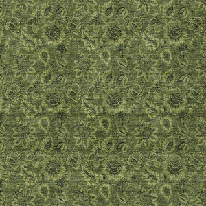 Homeroots 3' Denim Blue Floral Washable Area Rug – Perfect For Indoor And Outdoor Spaces, Durable & Stylish 9' X 12' Polyester 580536