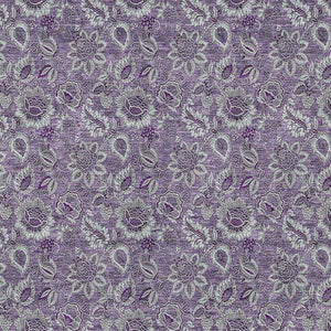 Homeroots 3' Denim Blue Floral Washable Area Rug – Perfect For Indoor And Outdoor Spaces, Durable & Stylish 10' X 14' Polyester 580543