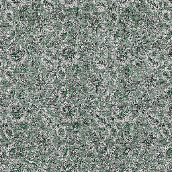 Homeroots 3' Denim Blue Floral Washable Area Rug – Perfect For Indoor And Outdoor Spaces, Durable & Stylish 3' X 5' Polyester 580544