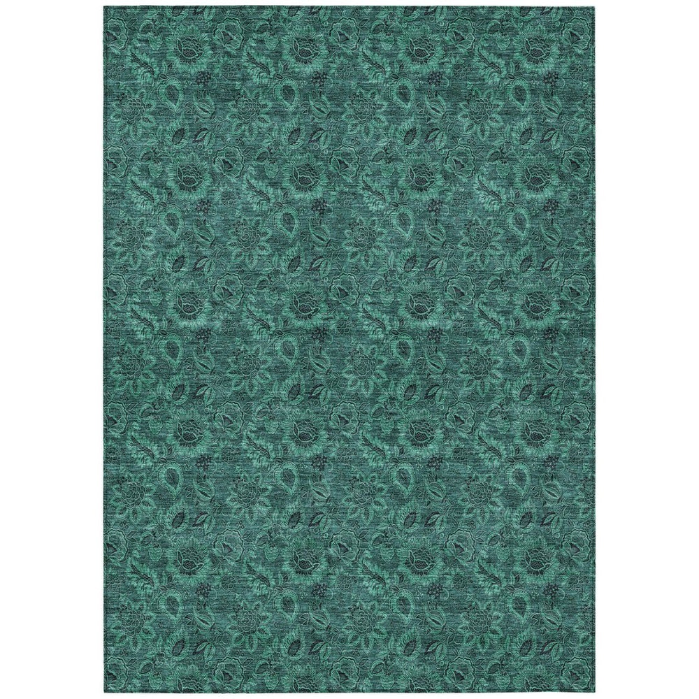 HomeRoots 9' Vibrant Floral Washable Area Rug for Indoor & Outdoor Spaces – Durable, Stylish & Easy Care! 9' X 12' 580554