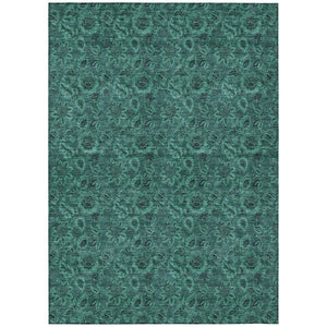 HomeRoots 9' Vibrant Floral Washable Area Rug for Indoor & Outdoor Spaces – Durable, Stylish & Easy Care! 9' X 12' 580554