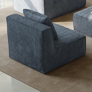 English Elm Belfin Modular Floor Sectional Chenille Cloud Sofa Bed for Living Room or Studio W3147P277268