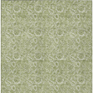 Homeroots 3' Floral Indoor Outdoor Area Rug - Durable, Washable, Stain Resistant For Home And Patio Spaces 3' X 5' Polyester 580562