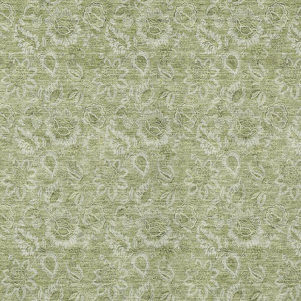 Homeroots 3' Floral Indoor Outdoor Area Rug - Durable, Washable, Stain Resistant For Home And Patio Spaces 5' X 8' Polyester 580563