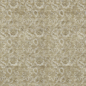 Homeroots 3' Floral Indoor Outdoor Area Rug - Durable, Washable, Stain Resistant For Home And Patio Spaces 5' X 8' Polyester 580575