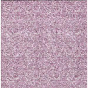 Homeroots 3' Floral Indoor Outdoor Area Rug - Durable, Washable, Stain Resistant For Home And Patio Spaces 5' X 8' Polyester 580581