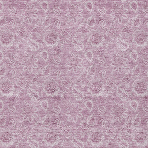 Homeroots 3' Floral Indoor Outdoor Area Rug - Durable, Washable, Stain Resistant For Home And Patio Spaces 5' X 8' Polyester 580581