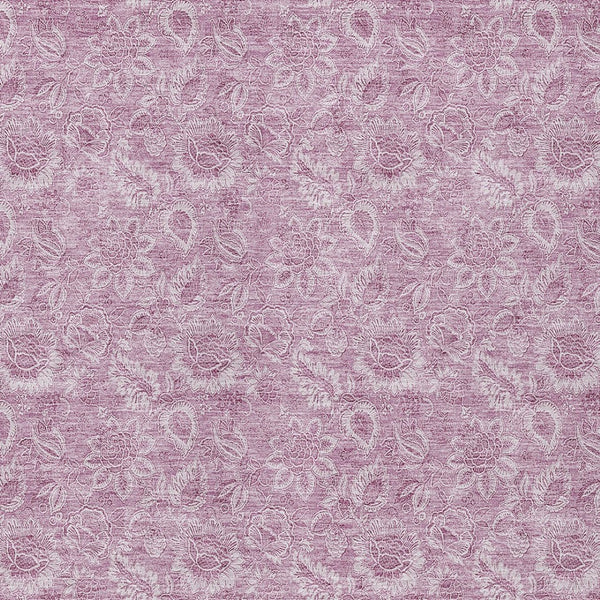 Homeroots 3' Floral Indoor Outdoor Area Rug - Durable, Washable, Stain Resistant For Home And Patio Spaces 5' X 8' Polyester 580581