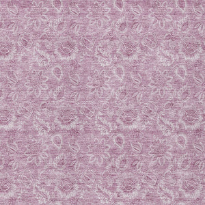 Homeroots 3' Floral Indoor Outdoor Area Rug - Durable, Washable, Stain Resistant For Home And Patio Spaces 8' X 10' Polyester 580583