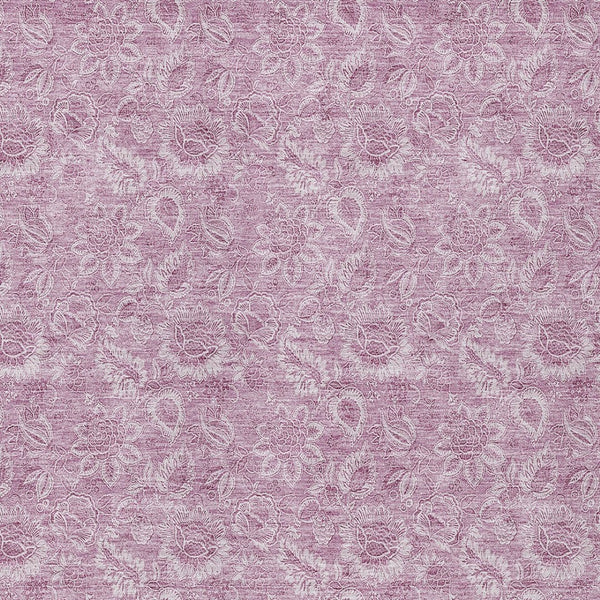 Homeroots 3' Floral Indoor Outdoor Area Rug - Durable, Washable, Stain Resistant For Home And Patio Spaces 9' X 12' Polyester 580584