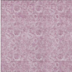 Homeroots 3' Floral Indoor Outdoor Area Rug - Durable, Washable, Stain Resistant For Home And Patio Spaces 10' X 14' Polyester 580585