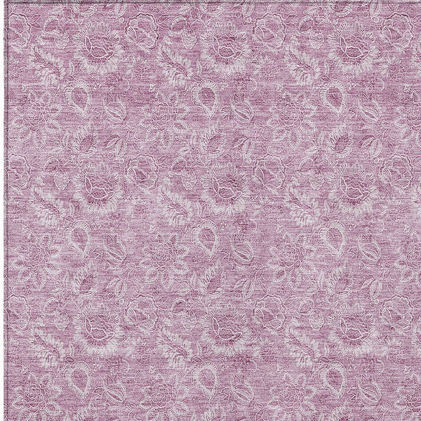 Homeroots 3' Floral Indoor Outdoor Area Rug - Durable, Washable, Stain Resistant For Home And Patio Spaces 10' X 14' Polyester 580585