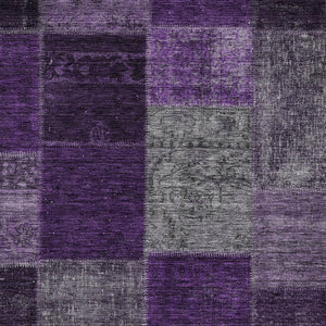 Homeroots 3' Copper Navy Blue And Gold Patchwork Area Rug – Stylish, Washable, Indoor/Outdoor & Durable Design 9' X 12' Polyester 580626