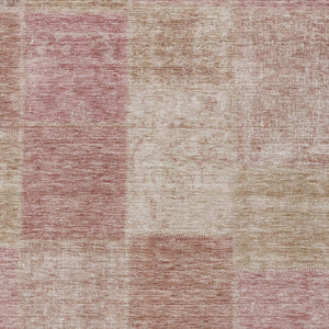 Homeroots 3' Stylish Green Copper And Mint Patchwork Washable Rug For Indoor Outdoor Spaces, Durable & Versatile 3' X 5' Polyester 580676