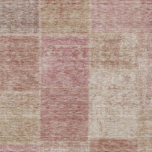 Homeroots 3' Stylish Green Copper And Mint Patchwork Washable Rug For Indoor Outdoor Spaces, Durable & Versatile 10' X 14' Polyester 580681