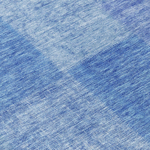 Homeroots 3' Stylish Green Copper And Mint Patchwork Washable Rug For Indoor Outdoor Spaces, Durable & Versatile 8' Round Polyester 580684