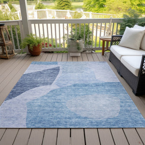 Homeroots 3' Abstract Washable Area Rug In Olive And Fern Green For Stylish Indoor And Outdoor Spaces 10' X 14' Polyester 580723