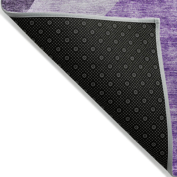 Homeroots 3' Abstract Washable Area Rug In Olive And Fern Green For Stylish Indoor And Outdoor Spaces 9' X 12' Polyester 580728