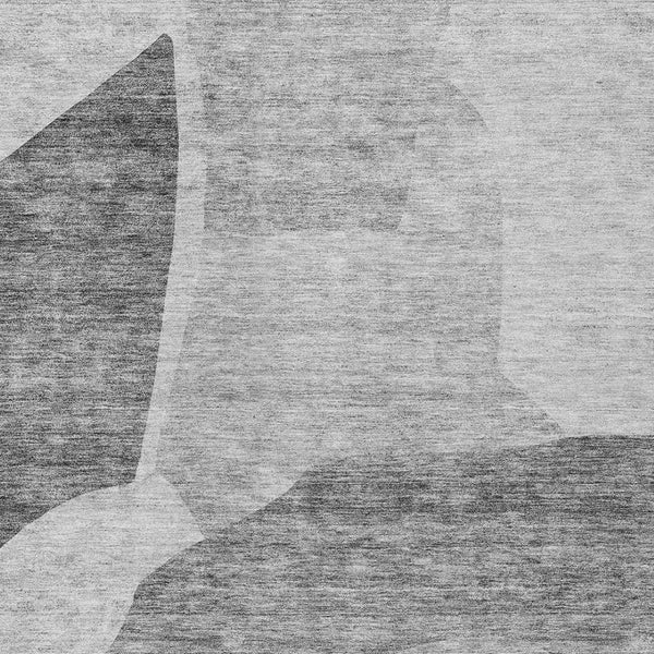 Homeroots 3' Abstract Washable Area Rug In Olive And Fern Green For Stylish Indoor And Outdoor Spaces 9' X 12' Polyester 580740