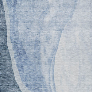 Homeroots 3' Brown And Taupe Abstract Washable Indoor-outdoor Area Rug For Durable, Stylish Spaces 3' X 5' Polyester 580766