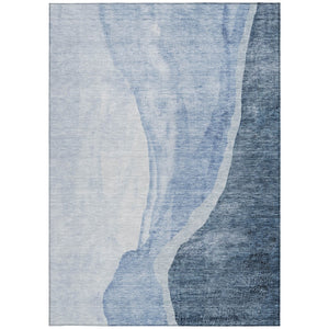 Homeroots 3' Brown And Taupe Abstract Washable Indoor-outdoor Area Rug For Durable, Stylish Spaces 8' X 10' Polyester 580769