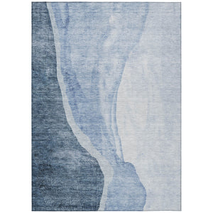 Homeroots 3' Brown And Taupe Abstract Washable Indoor-outdoor Area Rug For Durable, Stylish Spaces 9' X 12' Polyester 580770