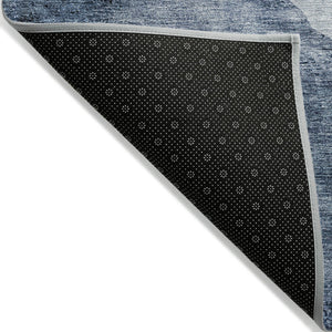 Homeroots 3' Brown And Taupe Abstract Washable Indoor-outdoor Area Rug For Durable, Stylish Spaces 10' X 14' Polyester 580771