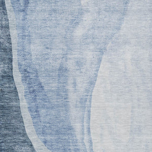 Homeroots 3' Brown And Taupe Abstract Washable Indoor-outdoor Area Rug For Durable, Stylish Spaces 10' X 14' Polyester 580771