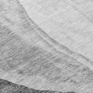 Homeroots 3' Brown And Taupe Abstract Washable Indoor-outdoor Area Rug For Durable, Stylish Spaces 8' Round Polyester 580780