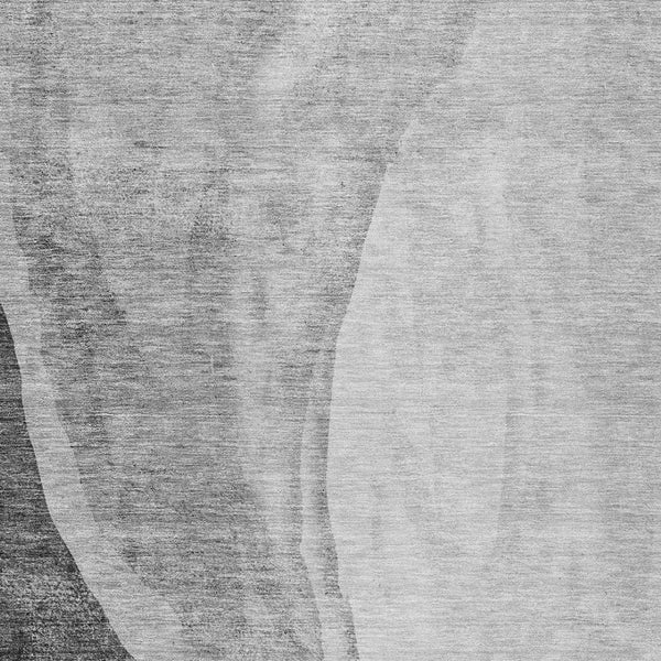 Homeroots 3' Brown And Taupe Abstract Washable Indoor-outdoor Area Rug For Durable, Stylish Spaces 8' X 10' Polyester 580781